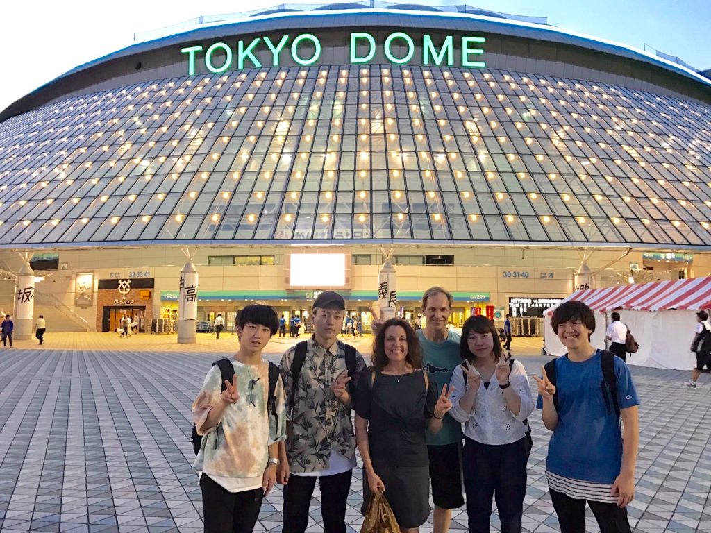 Tokyo Dome with friends